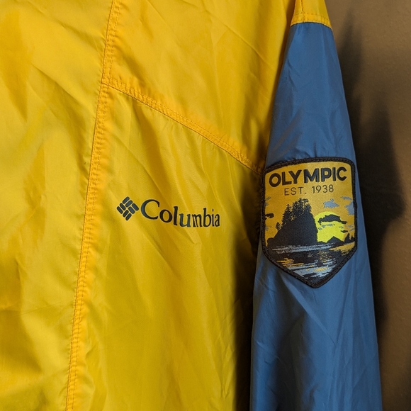 Columbia Flashback National Park Edition Windbreaker - Olympic Nat'l Jacket - Picture 3 of 14